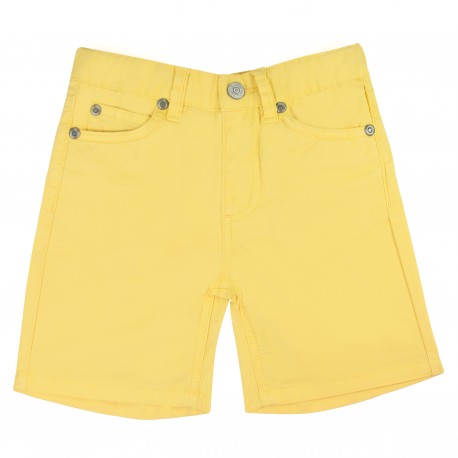 yellow active shorts