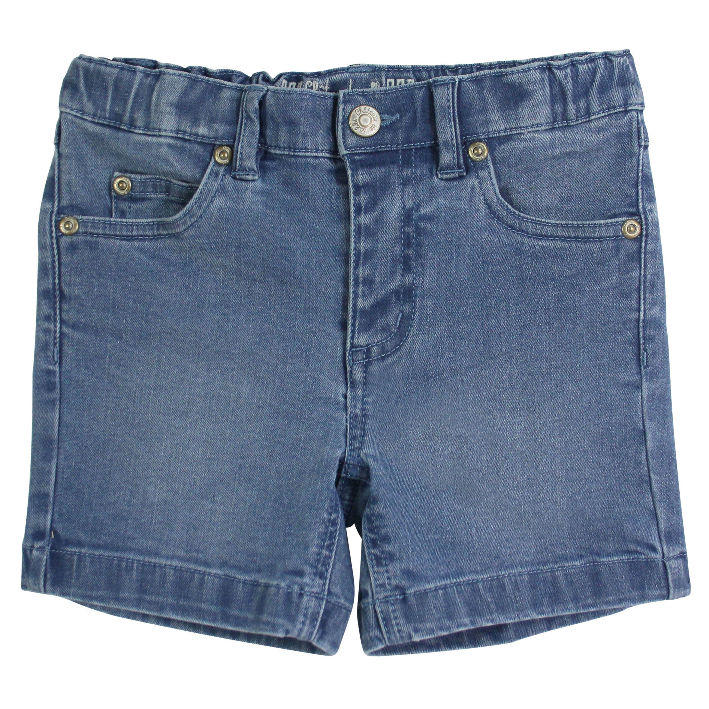 The Essentials Boy Blue Denim Shorts In Singapore