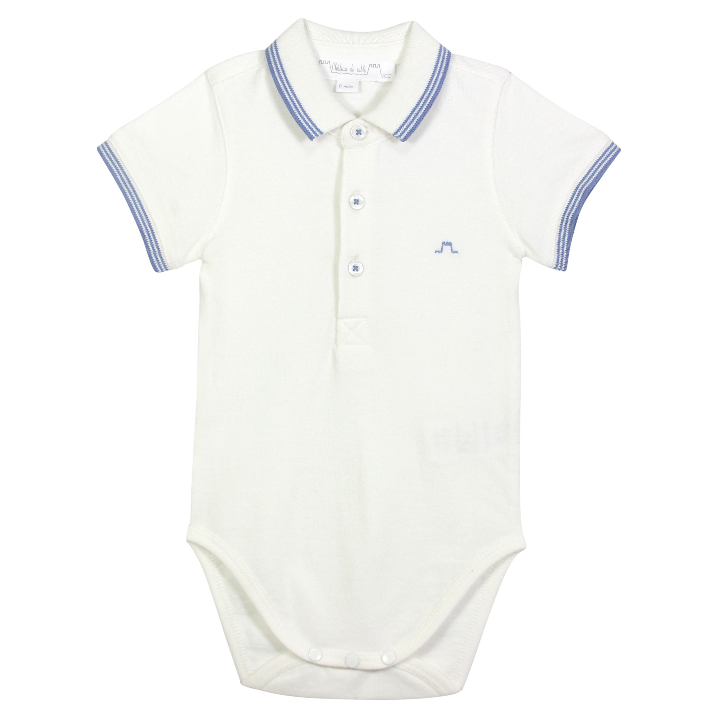 baby polo shirt bodysuit