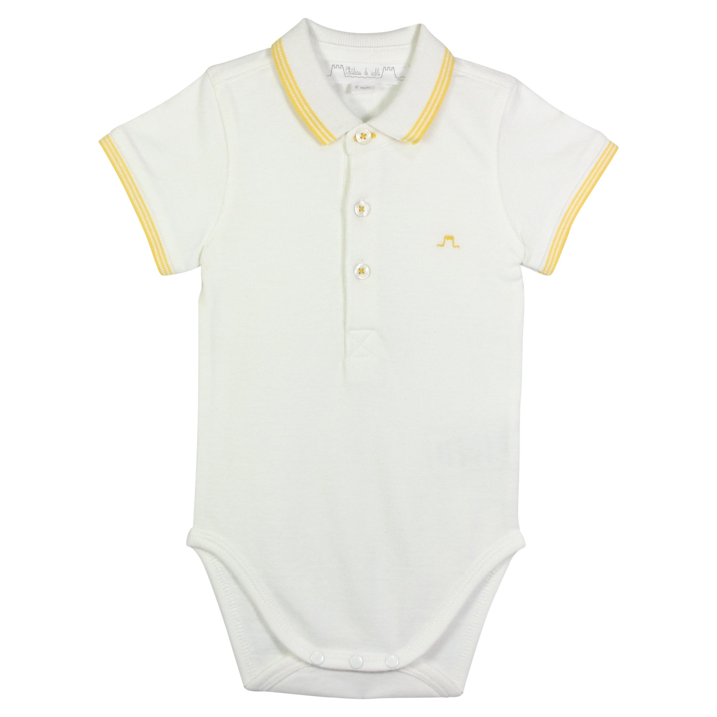 baby polo shirt bodysuit