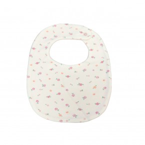 Floral print bib