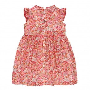 Liberty girl's dress with ruffles